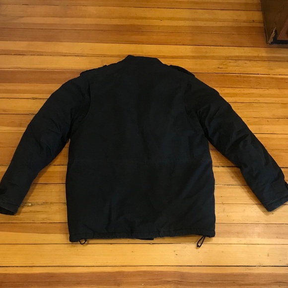 Black military coat - Picture 6 of 6